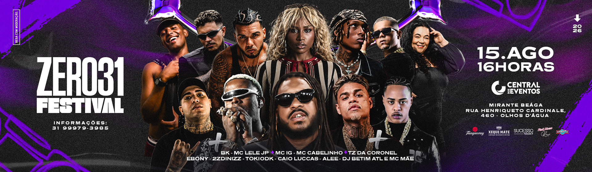 ZERO31 FESTIVAL • 15/08 •
