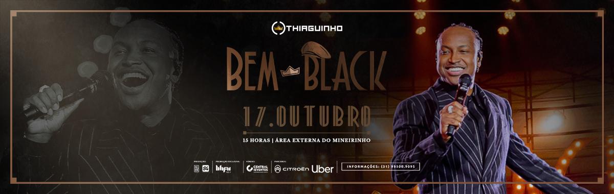 Bem Black - Thiaguinho em Belo Horizonte