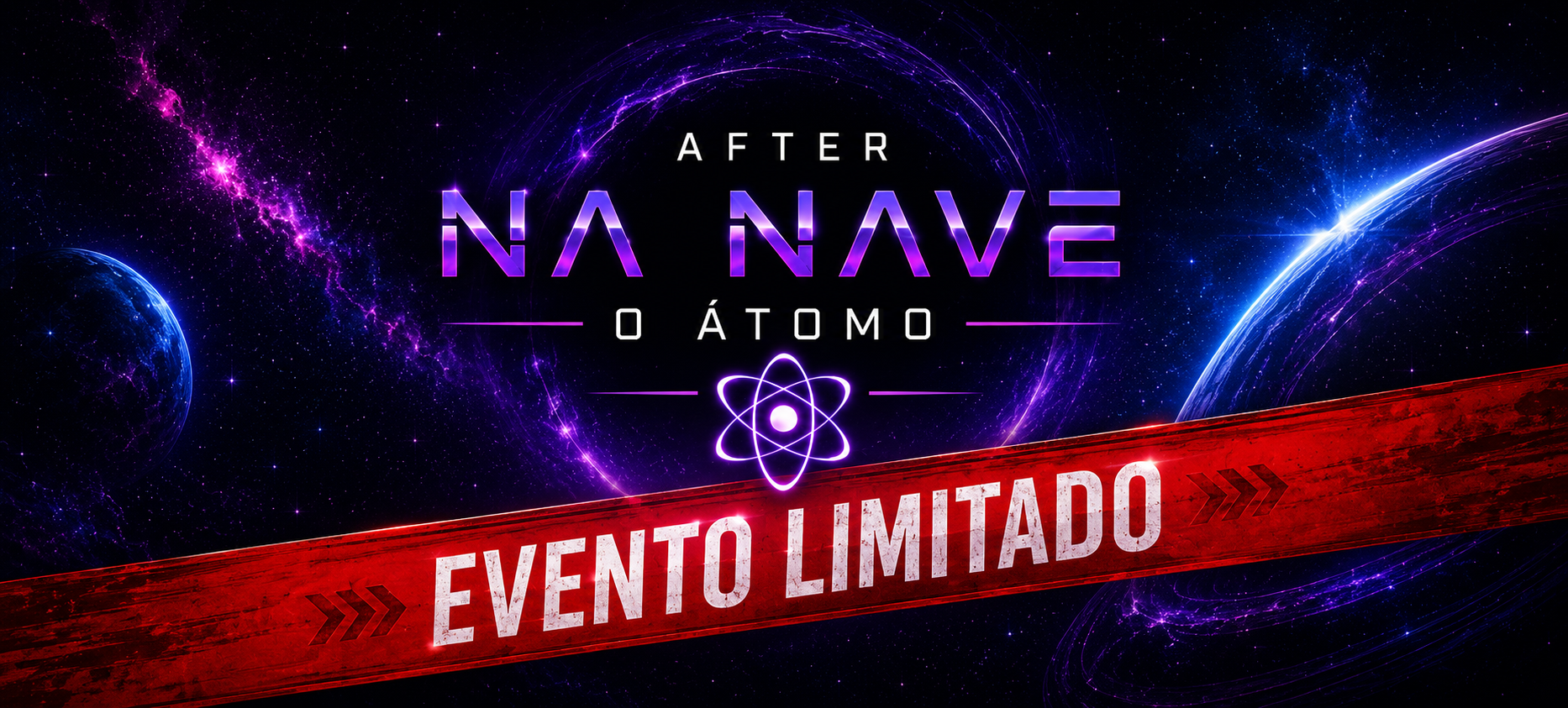Capa do evento: AFTER NA NAVE - O ÁTOMO