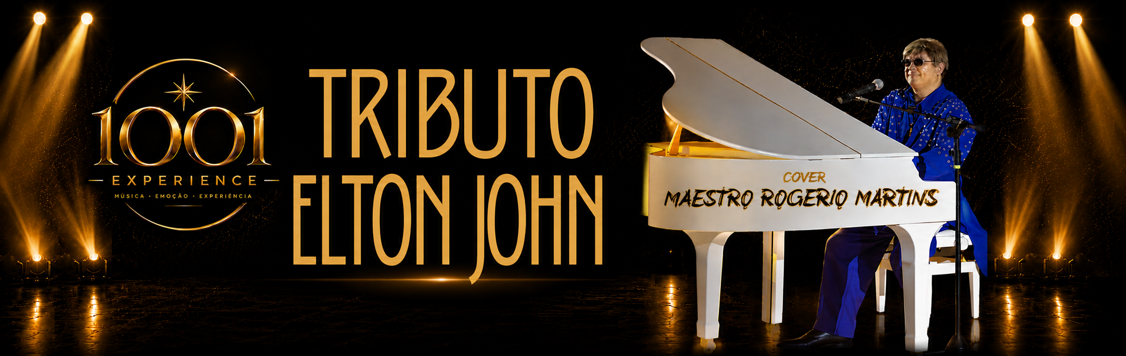1001 Experience Tributo Elton John em Lagoa Santa