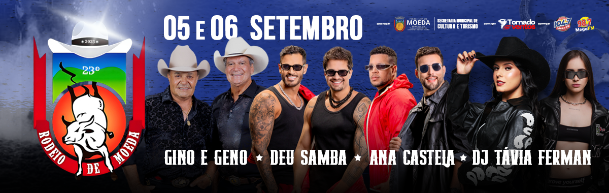 23 Rodeio de Moeda - Gino e Geno