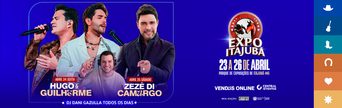 Expo Itajubá 2026 - Zezé Di Camargo em Itajubá