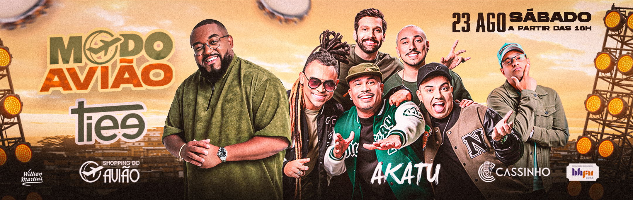Modo Avião - Tiee e Akatu em Contagem