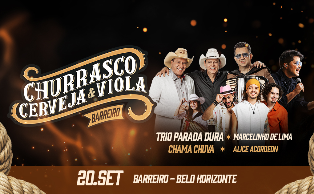 Central dos Eventos - Churrasco, Cerveja e Viola - Barreiro/MG