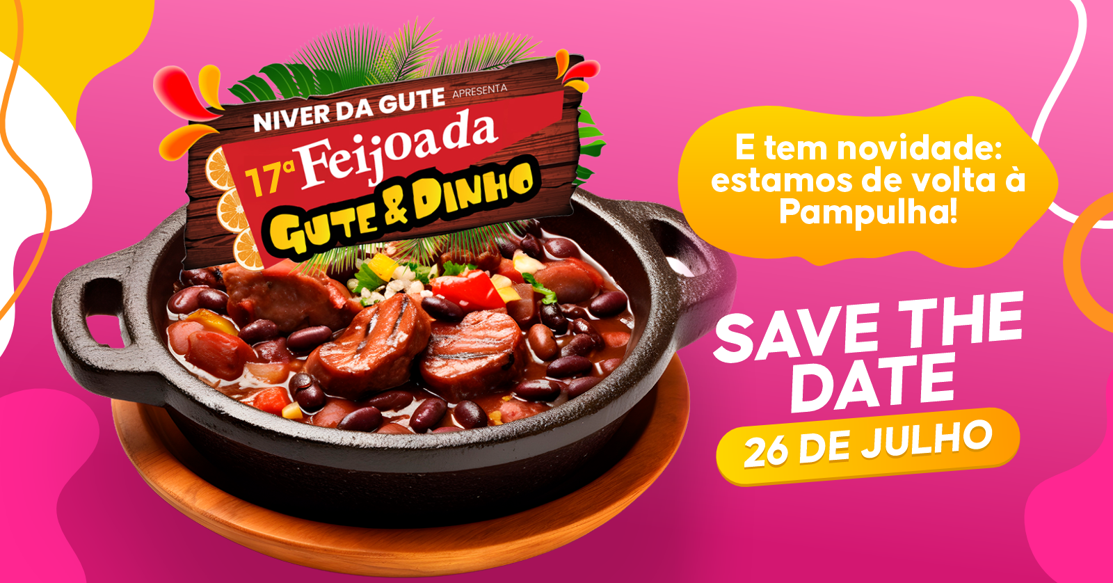 17 Feijoada Gute e Dinho em Belo Horizonte