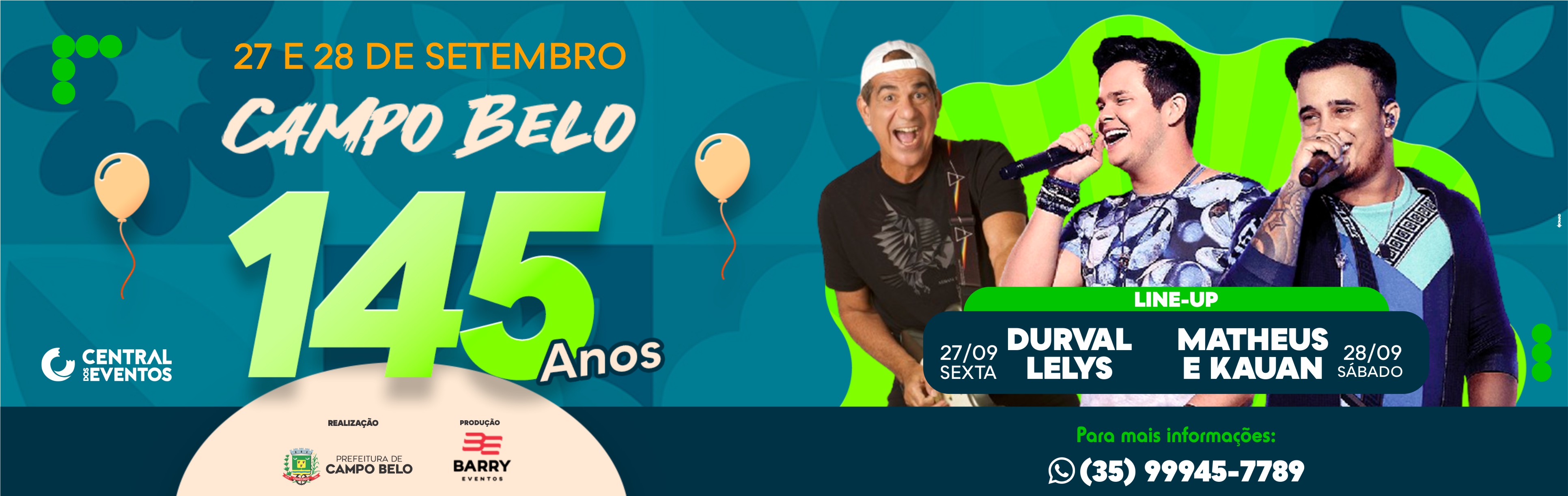 Campo Belo 145 Anos - Matheus e Kauan