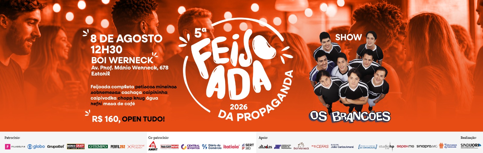 Feijoada da Propaganda 2026 em Belo Horizonte